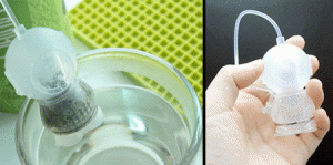 可愛的潛水小人茶包