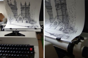 打字機作畫
