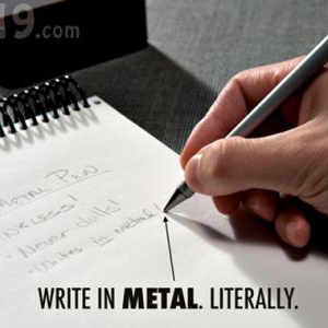 節(jié)省墨水的金屬筆