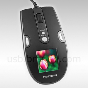 帶電子相框的鼠標(biāo)