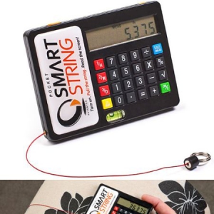 帶計算器的方便卷尺