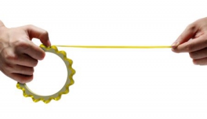 方便找到接頭的透明膠帶