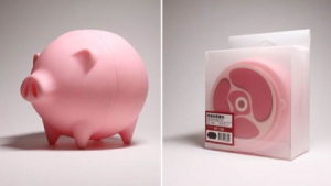 可以“長大”的小豬存錢罐