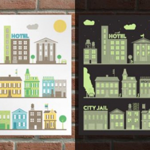 創(chuàng)意“白+黑”海報(bào)