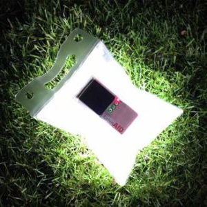 充氣式太陽能燈