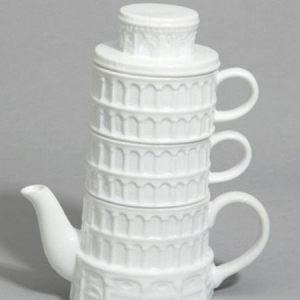 比薩斜塔茶具套裝