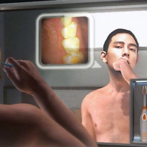 內(nèi)置攝像頭的牙刷