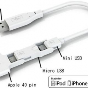 三合一組合數據線