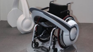 輪椅變身電動車