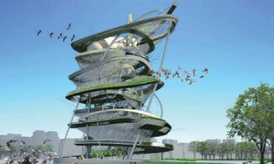 為飛鳥建造的摩天大樓