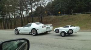 真車版迷你掛車