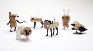 趣味小動物瓶塞套裝