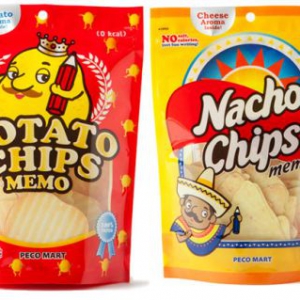 “美味的”薯片便箋紙