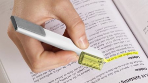 “消失”的熒光筆跡