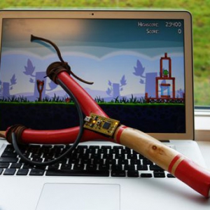 憤怒的小鳥USB彈弓