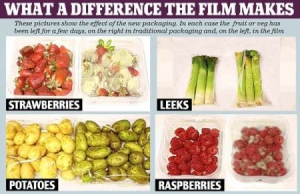 延長(zhǎng)蔬菜保鮮期的保鮮膜