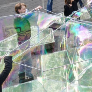 神奇的氣泡建筑