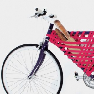 DIY自行車梁架筐