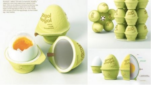 可煮熟雞蛋的包裝盒