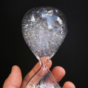 詩意的氣泡沙漏