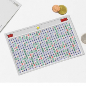 “刮刮樂”掃雷明信片