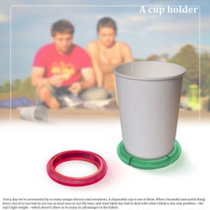 防紙杯飛跑的固定環(huán)套