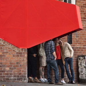 樓梯上的袖珍影院