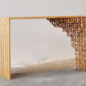 精細無比的“漸變”木桌