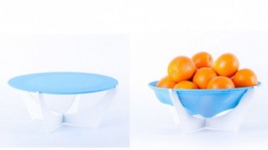 容積可大可小的便攜果盤