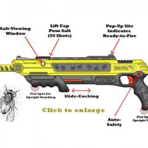 搞怪的噴鹽滅蠅槍
