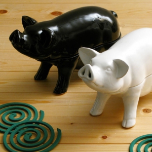 可愛的動物蚊香座