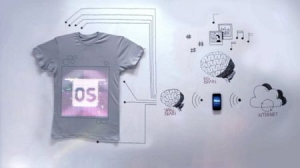 內(nèi)置操作系統(tǒng)的智能T恤