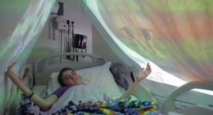 兒童病房的寵物投影服務(wù)