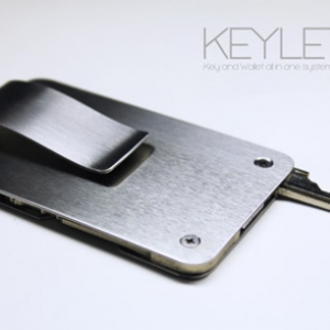 三合一超薄型鑰匙錢夾