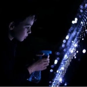 趣味噴水涂鴉電子板