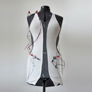 通過微電擊糾正動作的塑形衣