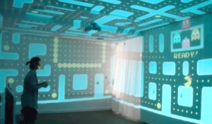 沉浸式3D游戲之滿屋盡是吃豆人