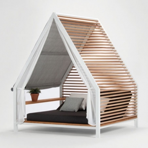 愜意的房子戶外沙發(fā)床