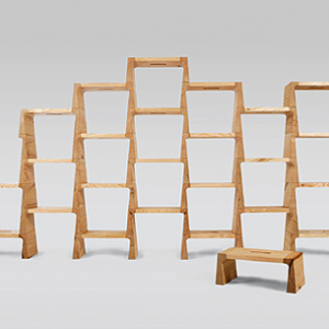 單元書架圖書館