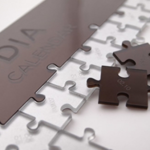 有趣的拼圖日歷