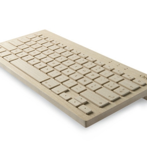 可訂制的藍(lán)牙木鍵盤(pán)