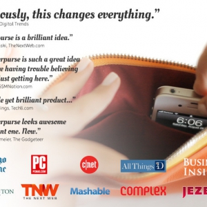 智能手機充電收納包