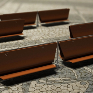 翻轉(zhuǎn)公共座椅