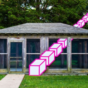 三維世界里面亂入的二維錯覺趣圖