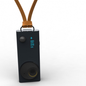 掛在脖子上的自動相機(jī)