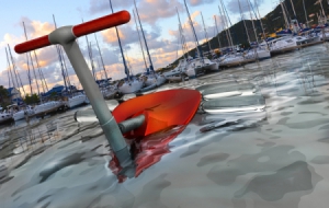 趣味水上“賽格威”