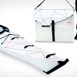 塑料板折疊獨(dú)木舟