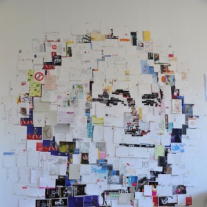 明信片拼貼頭像