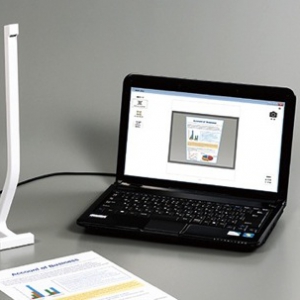 苗條的直立掃描儀