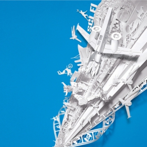 廣告中的紙雕藝術(shù)